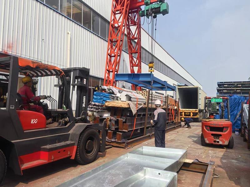 Le strutture in acciaio della Guyana sono state spedite con successo, facilitando nuovi viaggi di costruzione all'estero