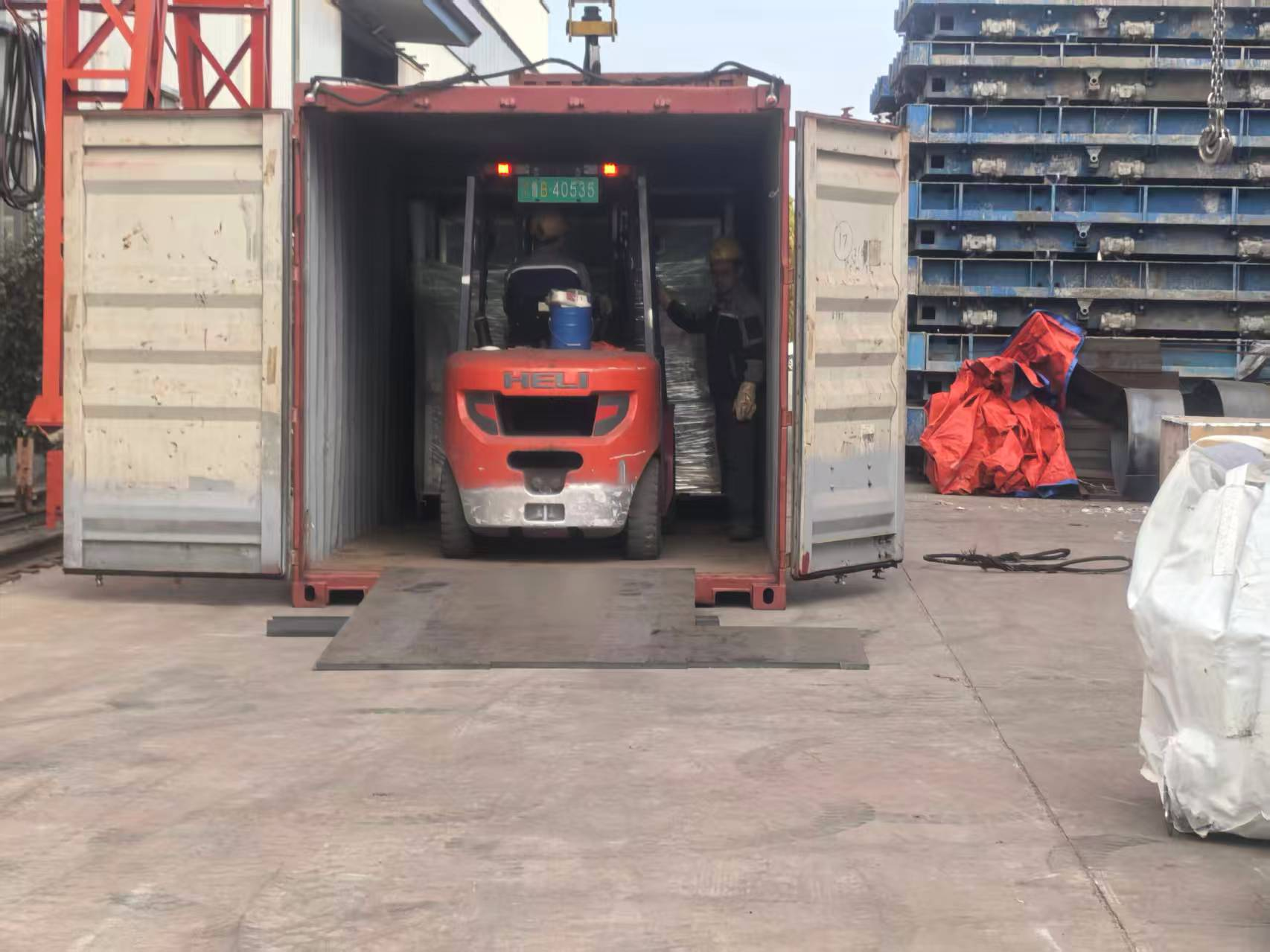 Notizie sull'esportazione di prodotti di supporto per strutture in acciaio da parte di Liweiyuan Steel Structure in Cile